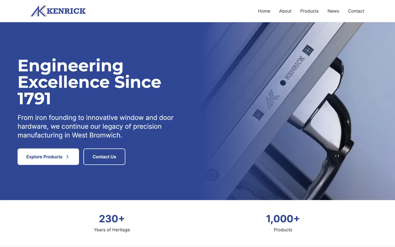 Kenrick website