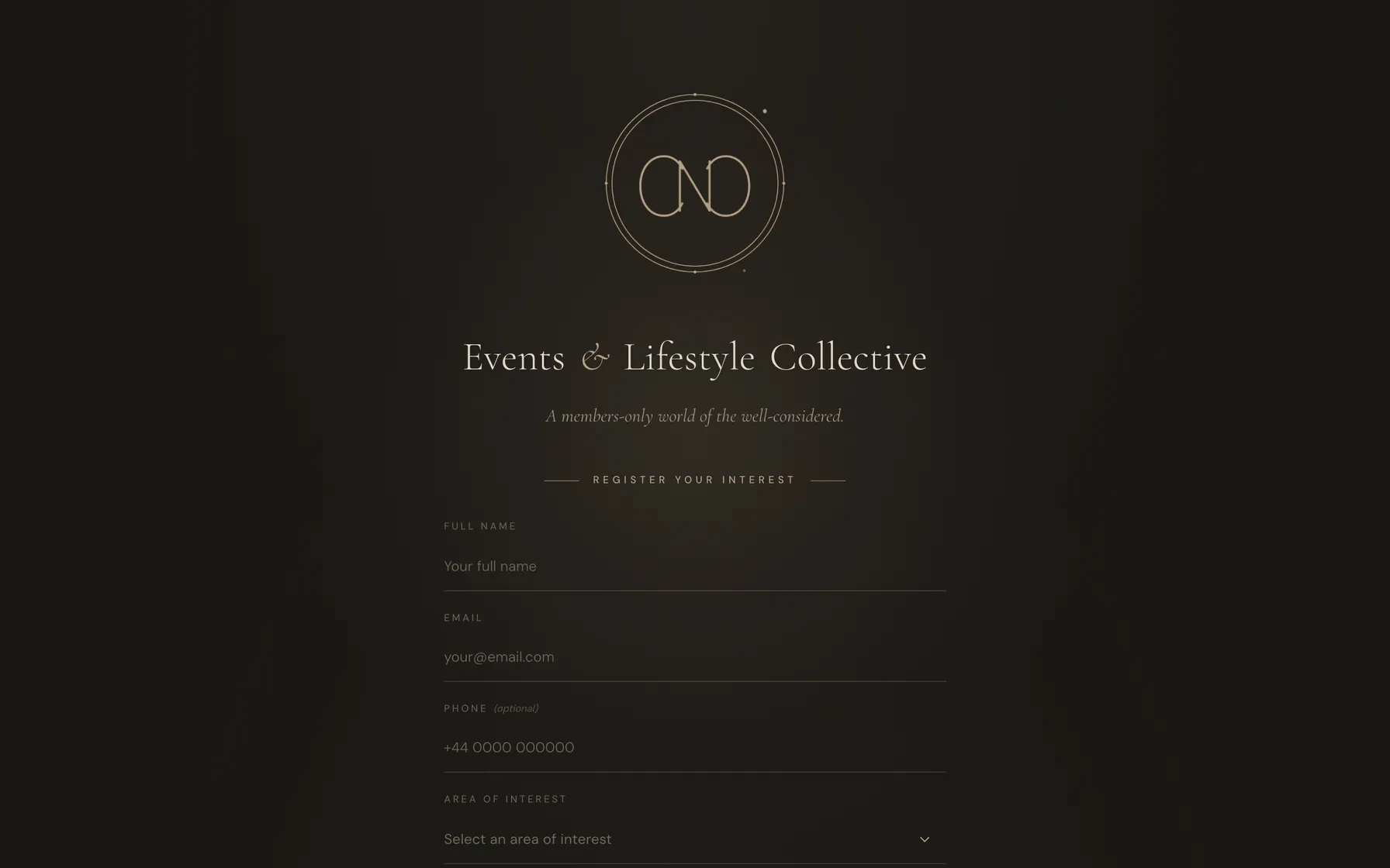 ONO Collective website